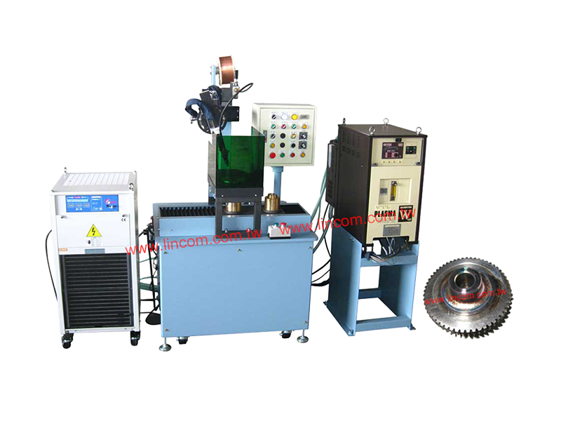 Auto welder for gear.