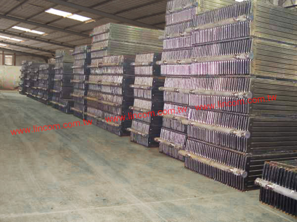 Circuit transformer panel making line.