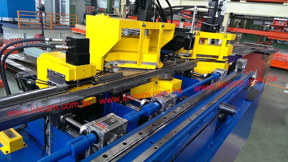 Circuit transformer panel making line.