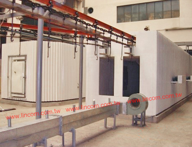 Enameling machine full line for water heater inner tank manufacturing whole plant equipment.