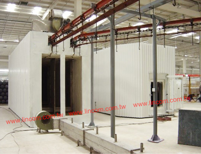 Enameling machine full line for water heater inner tank manufacturing whole plant equipment.