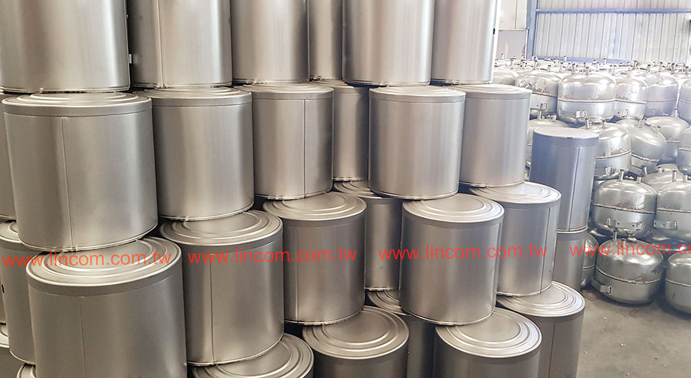 Water boiler (water heater) production full equipment. Including end cap, inner tank & outer tank making, assembly in line.