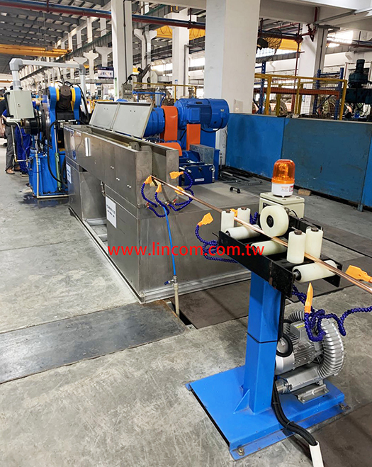 Continual extrusion & recoil for copper casting & aluminum casting. To produce irregular shapes of copper & aluminum product.