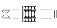 Schematic diagram of steel bar ring knot processing machine. Machine model no. LSB-500.