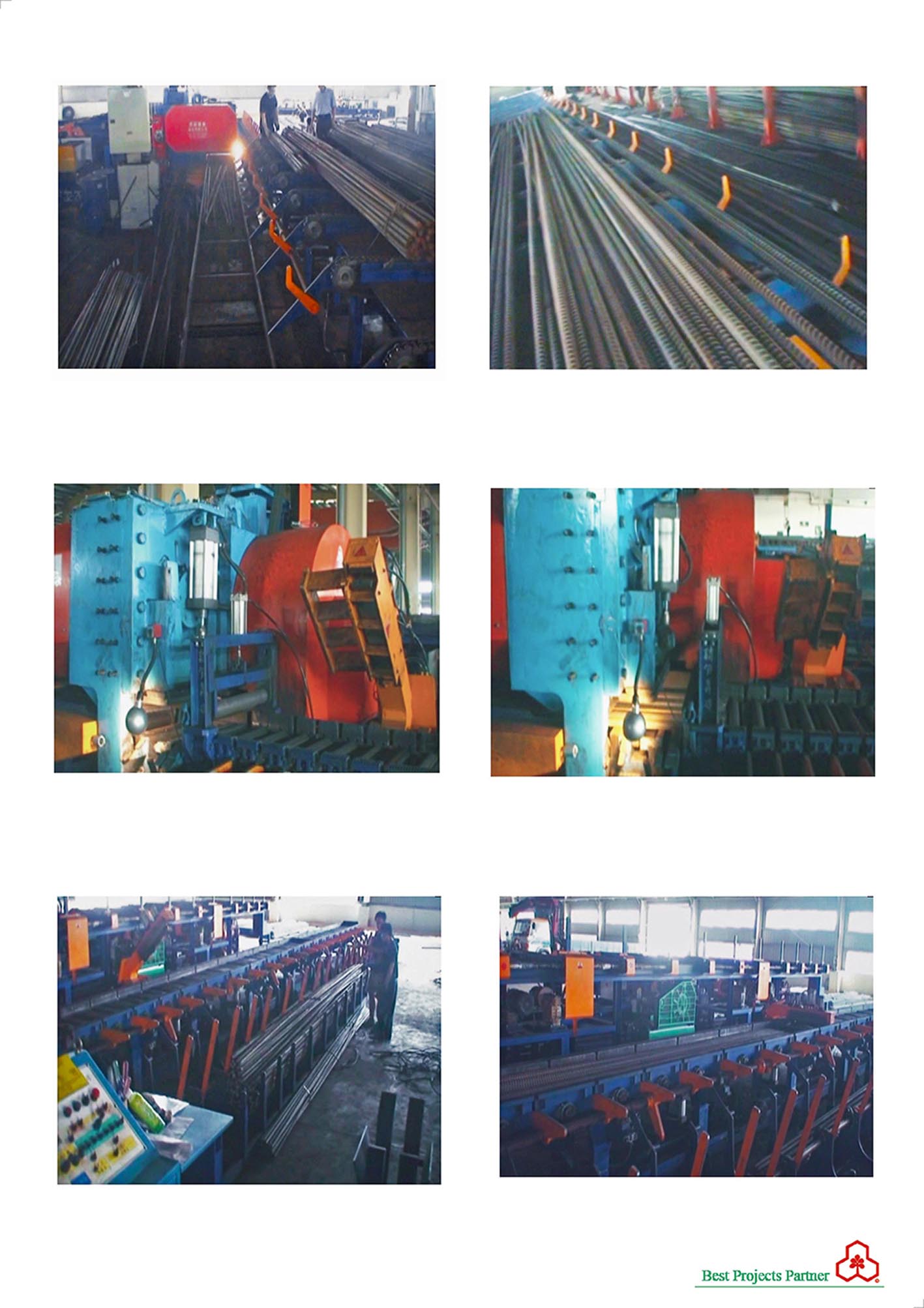 Rebar shearing line. 300 tons shearing force shearing machine. Cutting knife 600mm. Plc controlled with hmi touchscreen.
