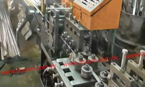 Metal bar peeling & irregular profiling machine. Inlet raw material as per intended flat bar size, our max. is dia. 16mm.